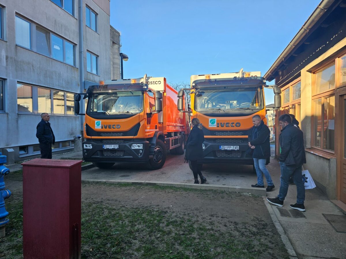 Kamioni za biootpad u Bjelovaru